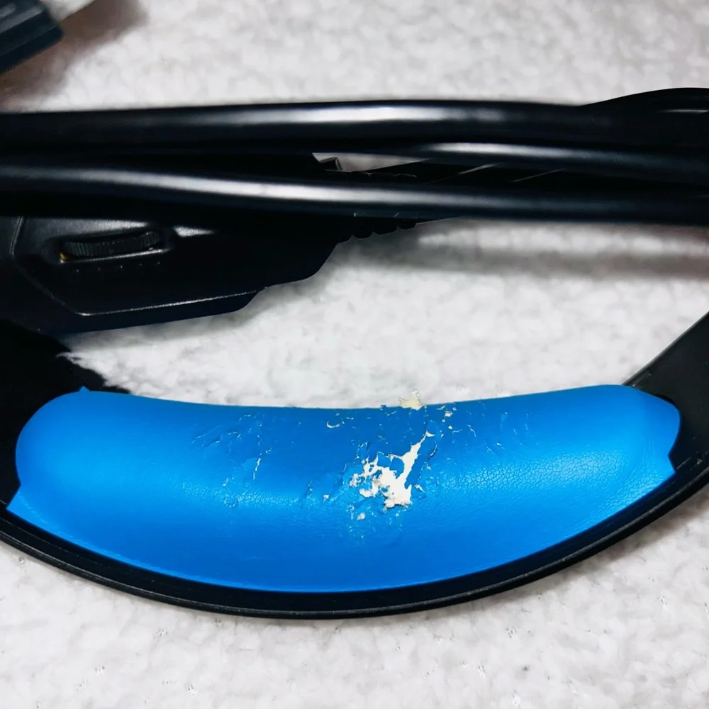 Beexcellent Black and Blue Wired Headset